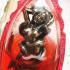 Lady Fox 9tail Lp Nen Rich Kumiho Charm Oil Lust Love Kitsune Thai Amulet #16357