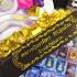 Wealth Rich Statue Lady Nine Tail Fox Kumiho Kitsune Thai Amulet Neramit #16359 Pink