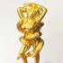 Kumiho Lady Fox 9 tail Kitsune Sexy love Charm Lp Nen Be2556 Thai Amulet #16412