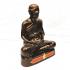 Large Bronze Monk Statue Meditation Lp Sod WatPakNam Be2550 Thai Amulet #16418