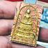 Somdej Yonyuk Wealth Money Lucky Lp Pae Be2535 Rainbow Gold Thai Amulet #16428
