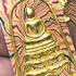 Somdej Yonyuk Wealth Money Lucky Lp Pae Be2535 Rainbow Gold Thai Amulet #16428