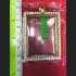 EMPTY FRAME CASE GOLD MICRON 24K THAI AMULET DIAMOND SOMDEJ JUMBO 5.5CM