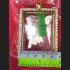 EMPTY FRAME CASE GOLD MICRON 24K THAI AMULET DIAMOND SOMDEJ JUMBO 5.5CM