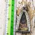 Ancient Buddha Leklai Naga Eye Healing Stone Purple Crystal Thai Amulet #16458