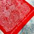 Red Cloth Flag Narai Garuda Wealth Money Rich Kalong Be2550 Thai Amulet #16474