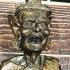 Bronze Statue Poosing Lersri Hemit Master Lucky Kalong Be2552 Thai Amulet #16481