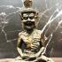 Bronze Statue Poosing Lersri Hemit Master Lucky Kalong Be2552 Thai Amulet #16481