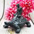 Large 9cm Bronze Statue Meditation Ride Turtle Lp Liew Be2543 Thai Amulet #16482