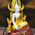 Large Buddha Fiberglass Statue Peaceful Deity Chinnaraj 30cm Thai Amulet #16492