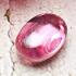 Naga Eye Leklai Lucky Stone Pendant Wealth Love Pink Rose Oval Thai Amulet 16510