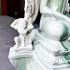 Jumbo Large Buddha Statue Marble Fiber Glass Chinnaraj 50cm Thai Amulet #16528