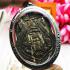 COCONUT SHELL RAHU SWALLOW MOON GAMBLING MONEY THAI AMULET LP KEY BE2548