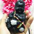 Guman Lukthep Boy Magic Wealth Gambling Money Kom Black Be2551 Thai Amulet 16568
