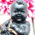 Guman Lukthep Boy Magic Wealth Gambling Money Kom Black Be2551 Thai Amulet 16568