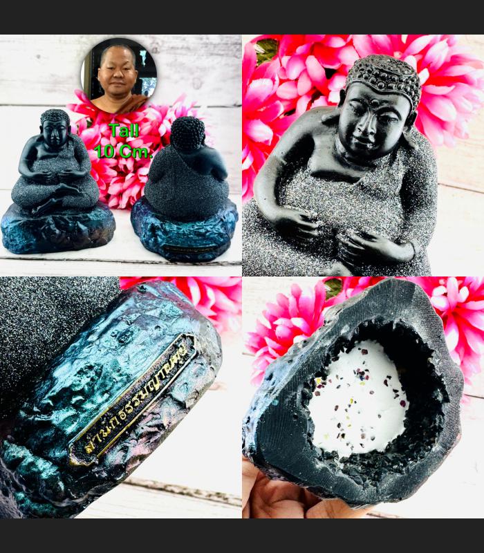 Sankajai Happy Buddha Statue Leklai Immortal Fortune Somporn Thai Amulet #16582 Sankajai Happy Buddha Statue Leklai Immortal Fortune Somporn Thai Amulet #16582