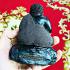 Sankajai Happy Buddha Statue Leklai Immortal Fortune Somporn Thai Amulet #16582