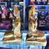 LARGE NANGKWAG CLASSIC CLAY STATUE GOLDEN LADY BECKON SPIRIT THAI AMULET LP YAM BE2540