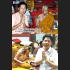 LARGE NANGKWAG CLASSIC CLAY STATUE GOLDEN LADY BECKON SPIRIT THAI AMULET LP YAM BE2540