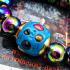 Bracelet Leklai Rainbow Gold Magnetic Healing Lp Somporn Blue Thai Amulet #16592