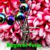 Bracelet Leklai Rainbow Gold Magnetic Healing Lp Somporn Blue Thai Amulet #16592