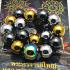 Bracelet Mixed Leklai Bead Fortune Healing Magnetic Lp Somporn Thai Amulet 16597 RAINBOW GOLD SILVERY BLACK