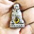 Naga Eye Leklai Silver Mercury Fortune Healing Tuad Lp Somporn Thai Amulet 16618
