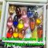 Leklai Naga Eye Healing Crystal Gems Stone Rugby Somporn Pink Thai Amulet #16623