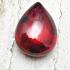 Leklai Naga Eye Tear Stone Magic Lucky Healing Money Rich Red Thai Amulet #16631