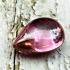 Leklai Naga Eye Tear Stone Magic Lucky Charm Lust Love Pink Thai Amulet #16633