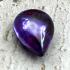 Leklai Naga Eye Tear Stone Magic Lucky Healing Protect Purple Thai Amulet #16636