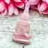 Ancient Leklai Naga Eye Healing Crystal Lersri Snake Head Pink Thai Amulet 16639