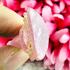 Ancient Leklai Naga Eye Healing Crystal Lersri Snake Head Pink Thai Amulet 16639