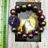 Leklai Rainbow Bracelet Gold Magnetic Healing Somporn Purple Thai Amulet #16651