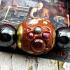 Leklai Bracelet Black Magnetic Healing Stone LP Somporn Brown Thai Amulet #16654