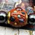 Leklai Bracelet Black Magnetic Healing Stone LP Somporn Brown Thai Amulet #16654