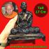 Large Bronze Monk Powerful Statue Lp Mean Watbanjaneam Be2557 Thai Amulet #16700