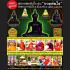 LARGE BRONZE MONK BUCHA STATUE MEDITATION THAI AMULET LP MEAN WATBANJANEAM BE2557