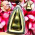 Leklai Buddha Charming Goddess Angel Yellow Money Rich Lp Huan Thai Amulet 16703