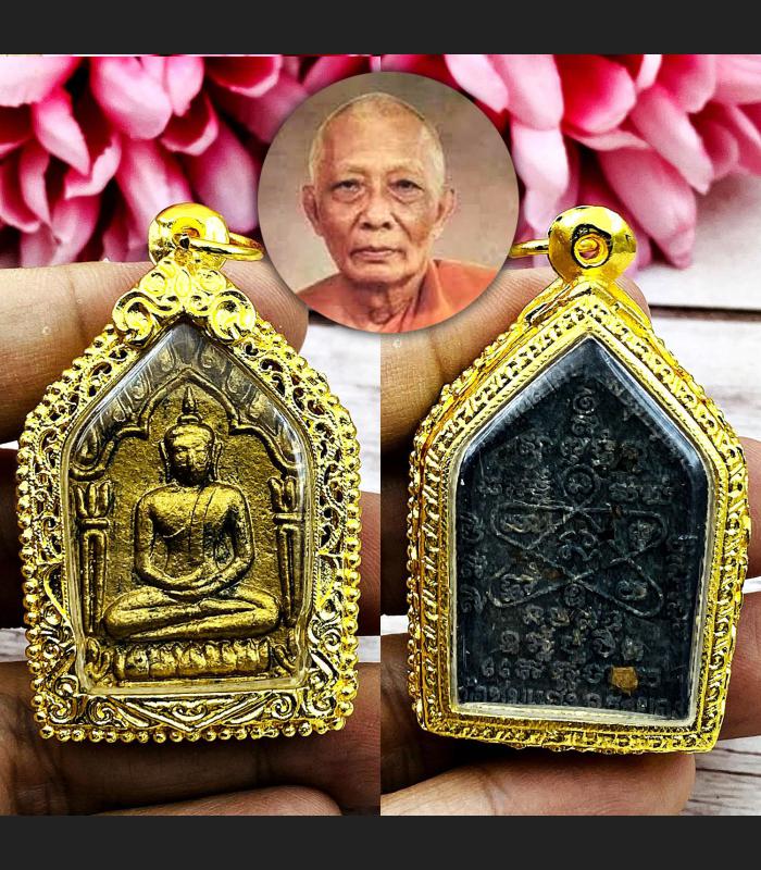 Khunpaen Plai Black Ash Lust Money Love Sakorn Chumsang Be2554 Thai Amulet 16705