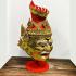 Helmet Khon Mask 3eye Porkae Lersri Cover Head Thai Amulet Gold Watbangpha 16712