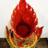 Helmet Khon Mask 3eye Porkae Lersri Cover Head Thai Amulet Gold Watbangpha 16712