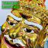 Helmet Khon Mask 3eye Porkae Lersri Cover Head Thai Amulet Gold Watbangpha 16712