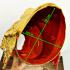 Helmet Khon Mask 3eye Porkae Lersri Cover Head Thai Amulet Gold Watbangpha 16712