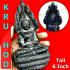 LARGE BUDDHA STATUE CRYSTAL LEKLAI NAGA EYE HEALING THAI AMULET HIN KRUHOD PURPLE NAKPOG