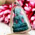 Green Money Rich Master Phapirab Giant Hermit Lp Kalong Be2550 Thai Amulet 16736