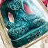 Green Money Rich Master Phapirab Giant Hermit Lp Kalong Be2550 Thai Amulet 16736