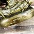 Lersri Hermit Bronze Statue Intelligent Healing Deity Lp Swai Thai Amulet #16744