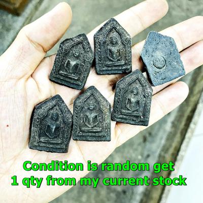 Protection KhunPaen Ac Chum Chikeri Behind Normo Yhan Be2497 Thai Amulet #16766