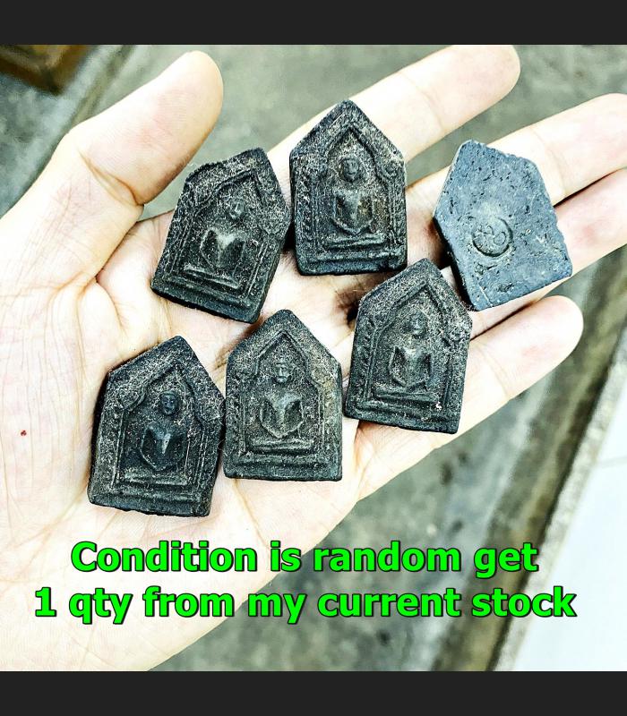 Protection KhunPaen Ac Chum Chikeri Behind Normo Yhan Be2497 Thai Amulet #16766